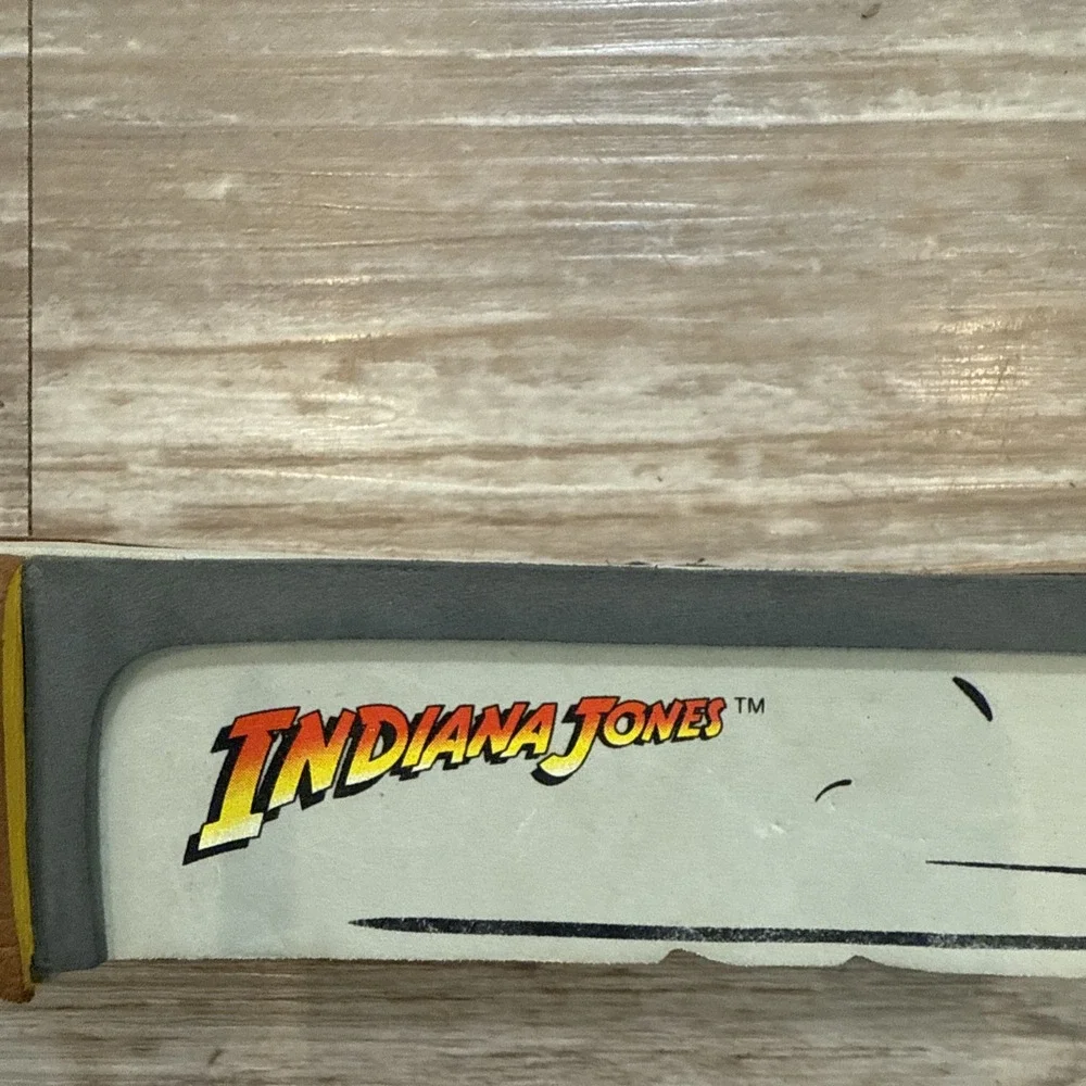 Movie Prop Foam Indiana Jones Machete‎ 21 Inch Halloween Weapon Knife VG+